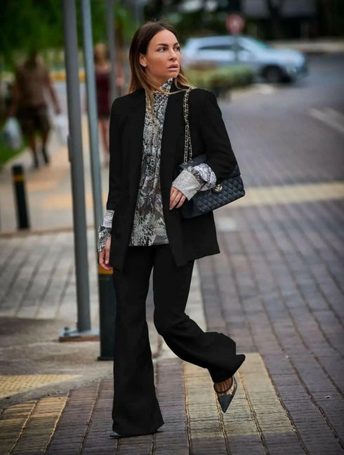 Dorina Savva - Wide Leg Pants Black